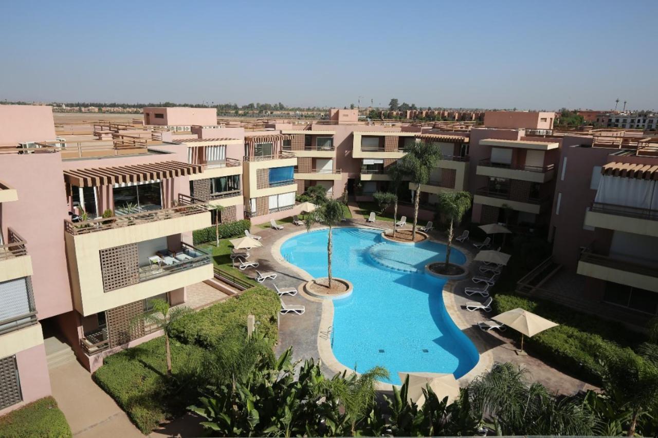 Appartement Riad White Golden Marrakesh Buitenkant foto